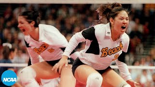 1998 Long Beach States run to a firstever undefeated volleyball title [upl. by Solakcin]