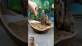 Landscape bonsai art bonsai handmade 👌🏽greenscrean shots youtubeshorts [upl. by Dleifrag]