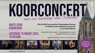 Koorconcert vanuit Gorinchem olv Harm Hoeve [upl. by Gine214]