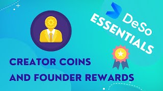 DeSo Tutorial Creator Coins and Founder Rewards 🪙 [upl. by Gladwin]