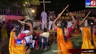 Awesome Kolatam Dance Performence In Machavaram Prakasam District  AP6 [upl. by Irv]