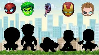 TEBAK GAMBAR TOP SUPERHERO  AVENGERS MARVEL SPIDER MAN IRON MAN HULK SUPERMAN THANOS VENOM [upl. by Ekard]