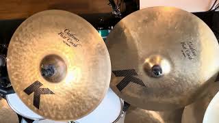 Zildjian K Custom Fast Crash 14quot and 16quot [upl. by Kristofer]