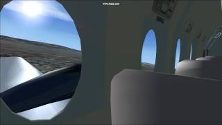 fsx beechcraft 1900 window seat [upl. by Tristan]