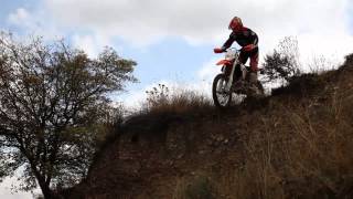 KTM 300 EXC 2014 prueba EnduroPro [upl. by Shanon]