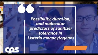 Dr Deng researches Listeria monocytogenes and its ability to develop sanitizer tolerance [upl. by Aseral]