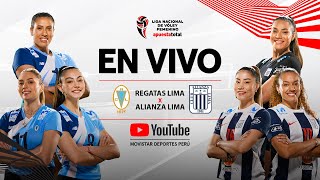 REGATAS LIMA vs ALIANZA LIMA EN VIVO sigue el partido por la fecha 11  LNSV 🏐👋 [upl. by Ungley449]