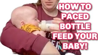 How to Paced Bottle Feed Your Baby  And Why You Should [upl. by Lomaj]