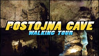 POSTOJNA CAVE walking tour  Slovenia 4k [upl. by Ahsii272]