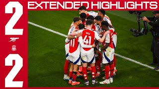 EXTENDED HIGHLIGHTS  Arsenal vs Liverpool 22  Saka scores his 50th Premier League goal [upl. by Sal]