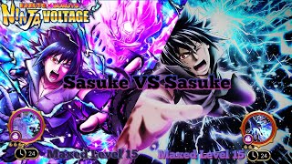 SASUKE VS SASUKESasuke Uchiha RinnesharinganShadow VS Sasuke Uchiha TFS Max Ultimate Showcase [upl. by Pamela731]