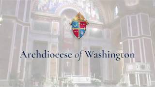 Easter Sunday Mass 2020  Archbishop Gregory  Archdiocese of Washington DC USA [upl. by Dode443]