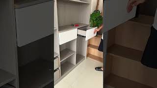 Quick installation of drawer panel auxiliary fixing clipviralvideo woodworking decoration tools [upl. by Marolda857]