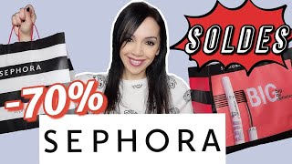 SOLDES SEPHORA HIVER 2022  TOUT A 70 concours 😱 [upl. by Gaiser772]