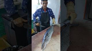 Really Easy KING FISH CUTTING Best Method [upl. by Adalia53]