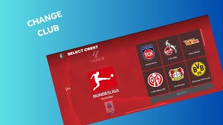 How to change Club in FC Mobile [upl. by Nylirad]