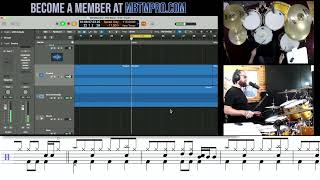 Tracking  Ghostbusters  Drums  Pt 1 [upl. by Marita679]