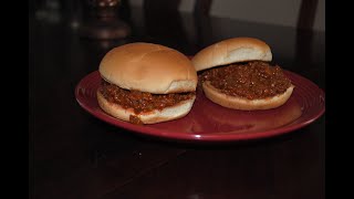 Home made Sloppy Joe Recipe  How to make Sloppy Joe from Scratch [upl. by Sweatt351]