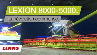 CLAAS LEXION 80005000 Moissonneusesbatteuses Présentation à Berlin [upl. by Emee555]