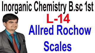 Bsc 1st  Allred rochow scale of electronegativity  inorganic chemistry [upl. by Neyrb]