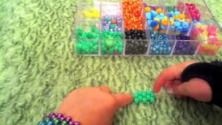 How to make a kandipony bead pacman ghost [upl. by Gnilrac566]