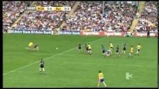 Connacht final Roscommon v Sligo 2010 1st half Highlightsmov [upl. by Eolc]