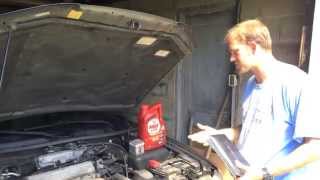 Toyota Camry Oil change  HIGH MILAGE SYNTHETIC BLEND [upl. by Eneluj]