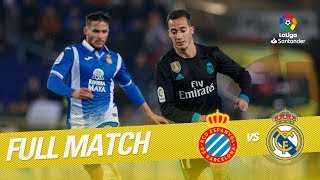 Full Match RCD Espanyol vs Real Madrid LaLiga 20172018 [upl. by Airdnekal]