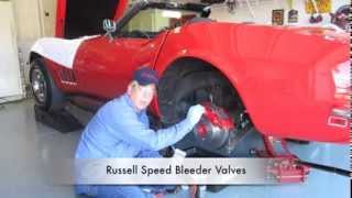 How to Bleed Brakes Gravity Bleeding Car Brakes By Corvette Hop [upl. by Luciano]