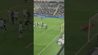 Hammarby IF  Malmö FF goal 😵‍💫💚🤍 22 Allsvenskan match football championship Ivan like boss🔥 [upl. by Claiborne]