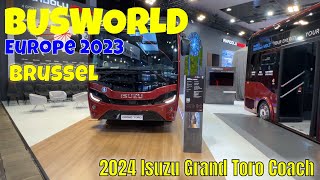 2024 Isuzu Grand Toro Coach  Interior And Exterior  Busworld Europe 2023 Brussel [upl. by Anairda]