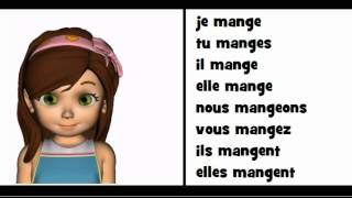 La grammaire en chanson  Le verbe manger [upl. by Mooney]