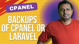 Create Backups of cPanel or Laravel Application  Create Backups for Server Migration in cPanel [upl. by Nrobyalc]