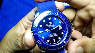 Tevise T801A automatic watch review [upl. by Eltrym]