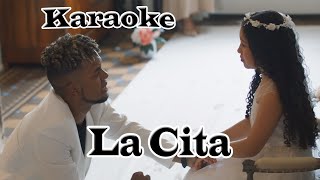 Redimi2  La Cita Karaoke [upl. by Trilbie]