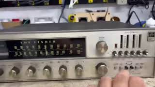 Fisher 500TX Stereo Receiver [upl. by Ynabla]