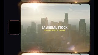 LA Aerial Film Stock 4K  Tropic Colour [upl. by Yentnuoc]