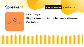 Pignoramento immobiliare e riforma Cartabia [upl. by Meehaf490]