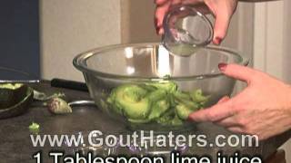 Gout Haters Cookbook Guacamole Recipe [upl. by Kaasi]