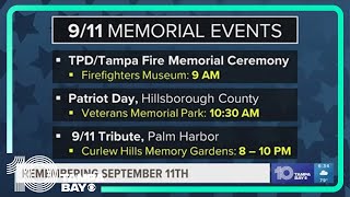 Remembering 911 across Tampa Bay [upl. by Perni]