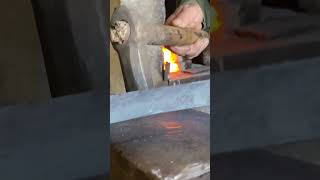 How to Make Sharpest Knife Ever Forging Metal amp Bamboo [upl. by Adnahc]