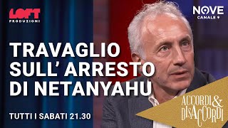 Travaglio sull’arresto di Netanyahu [upl. by Pliner691]