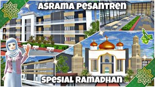 BAGI BAGI ID ASRAMA PESANTREN DI SAKURA SCHOOL SIMULATOR SPESIAL RAMADHAN 🥳 [upl. by Ylrehs]