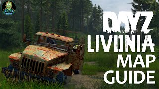 Livonia Loot Routes 1  DayZ Map Guide for Xbox PS4 amp PC [upl. by Nerraw537]