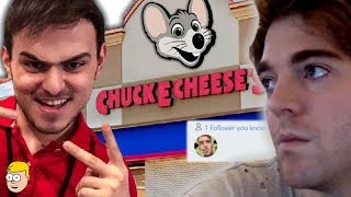 He Pretended to Work at Chuck E Cheese for Shane Dawson Video [upl. by Iatnwahs]