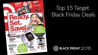 Target Black Friday Ad 2018  My Top 15 Target Black Friday Deals this year [upl. by Thirzi920]