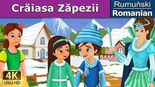 Crăiasa Zăpezii  The Snow Queen in Romana  Romanian Fairy Tales [upl. by Nosimaj]