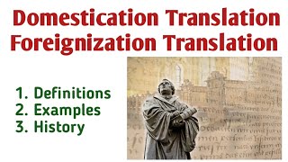 Domestication Translation and Foreignization Translation Foreignization amp Domestication Translation [upl. by Myer]