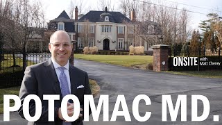 Potomac Maryland 20854 Real Estate Housing Market Large Homes and Expansive Lawns [upl. by Eerdna259]