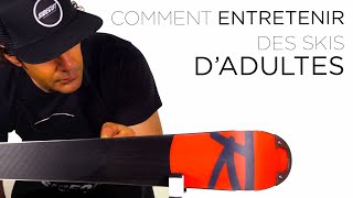 Comment entretenir des skis dADULTES [upl. by Adnalohs475]